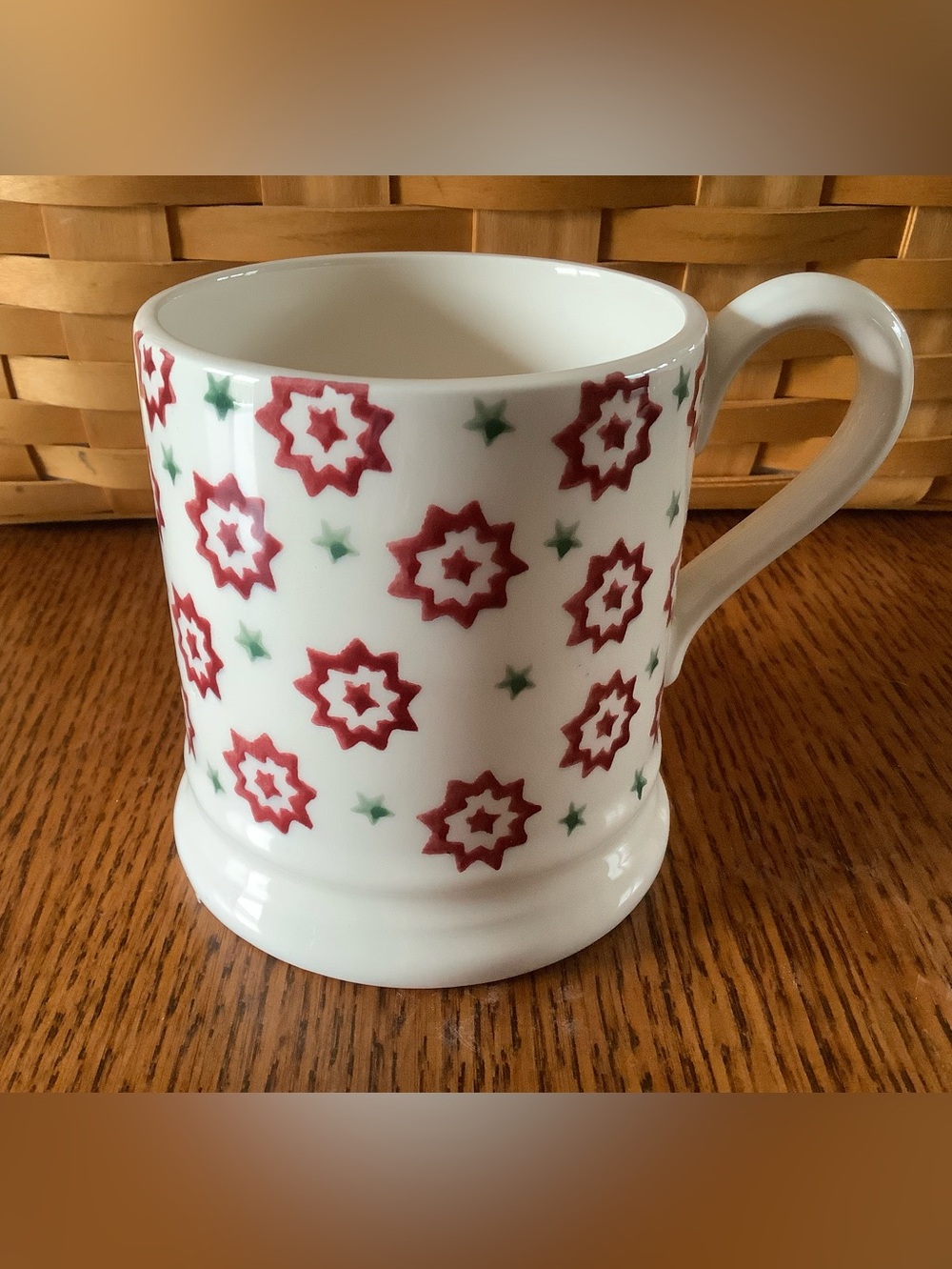 New Emma Bridgewater Christmas Star 1/2 Pint Mug Mint condition 3 available